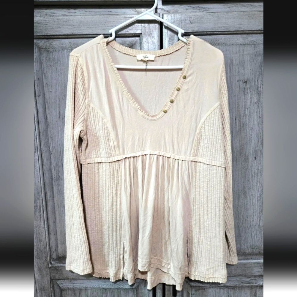 Entro Country Boho Long Sleeve Women's Top